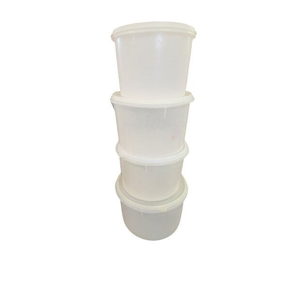 Tupperware vintage original canisters